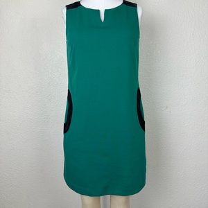Tahari Women’s Dress Size 8 Green Packets Stretch Vintage…